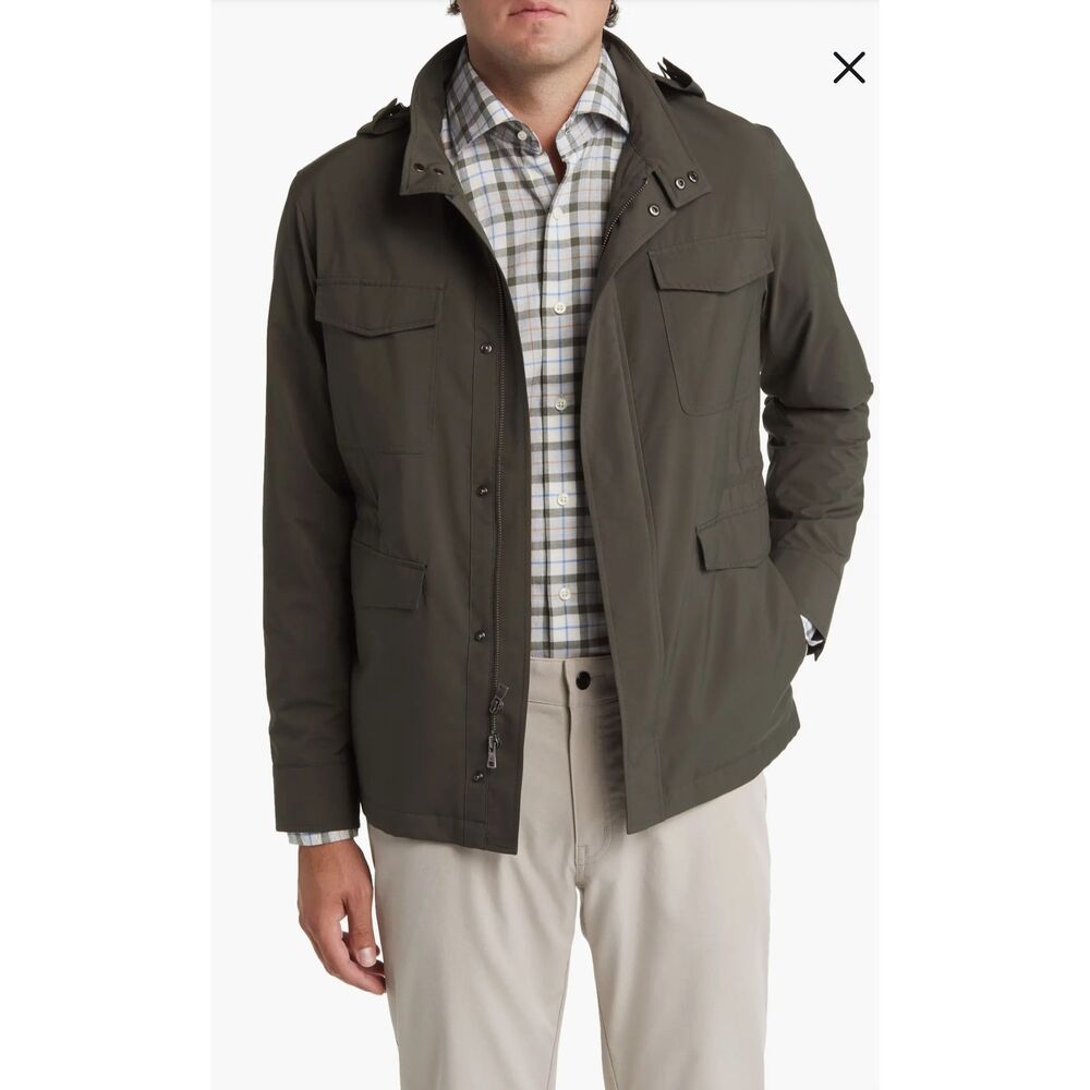 Peter Millar Olive Performance Jacket
